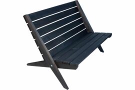 ecofurn 93468 double granny pine black scaled