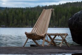 Alternative view of EcoChair lerk - natur - Vareprøve