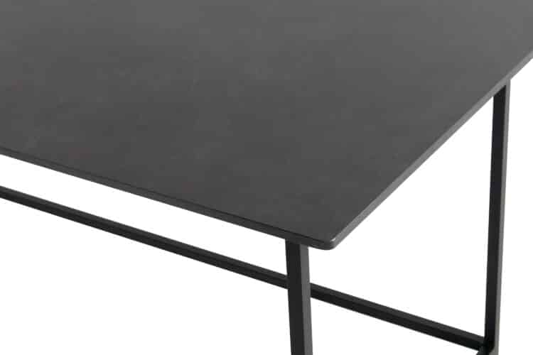 Evie spisevinkel sofa med bord 2V3 – Sunbrella lead chiné - Bilde 7