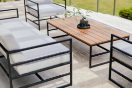 Amsterdam sofagruppe – Sunbrella granite
