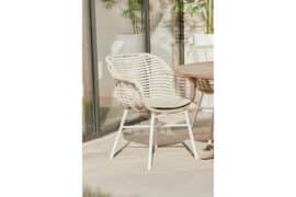 Cecilia spisestol - royal white/ivory