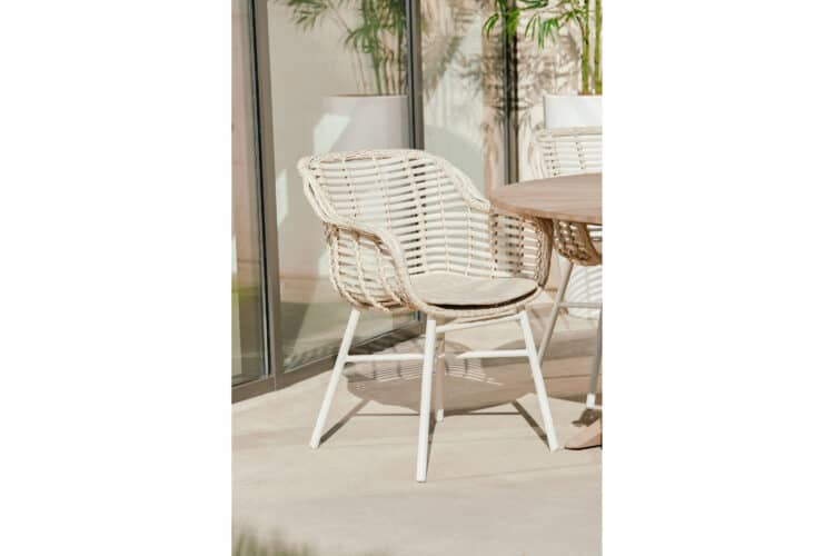 Cecilia spisestol - royal white/ivory - Bilde 4