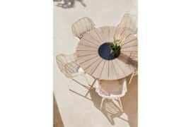 Cecilia spisestol - royal white/ivory