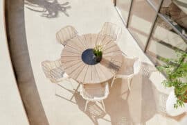 Cecilia spisestol - royal white/ivory