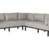 Evie spisevinkel sofa - Sunbrella lead chiné