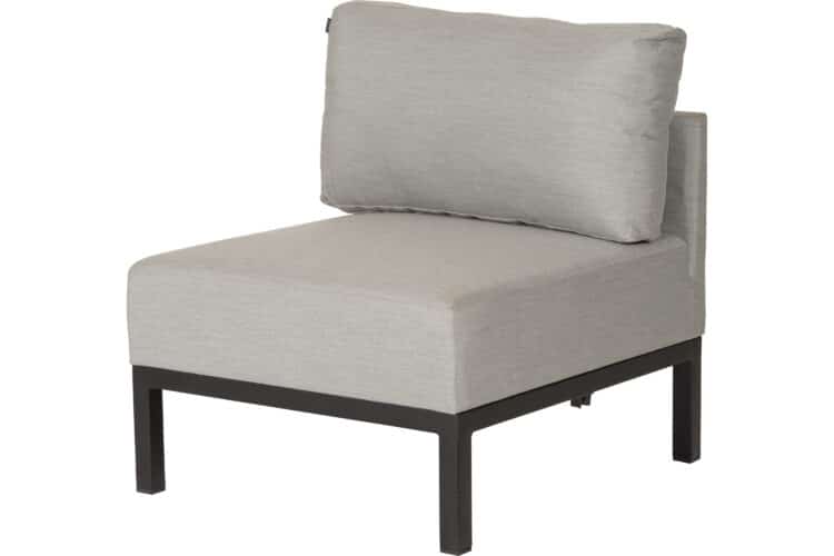 Evie spisevinkel sofa med bord 2V3 – Sunbrella lead chiné - Bilde 4