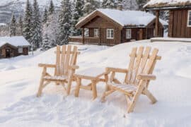 Alternative view of Michigan stolsett med sidebord