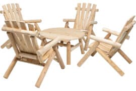 Michigan gruppe med rundt bord og 4 stoler