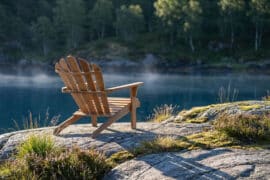 Alternative view of Skagen adirondackstol