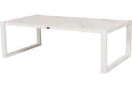 Jordan sofagruppe 3+1+1 m/bord - hvit/Sunbrella frosty chiné