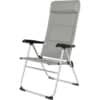 Salvador campingstol høy rygg - lys grå