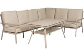 Darlington Hjørnesofa 3V2 m/bord - sand
