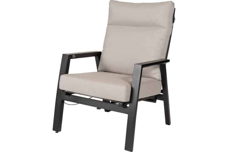 Oregon regulerbar sofastol - sort/natur