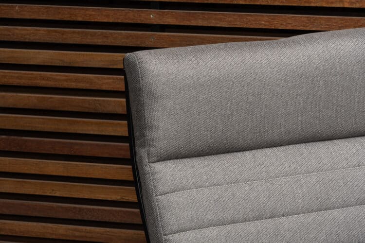 Vancouver reclinersett med høydejusterbart sidebord - sort/mellomgrå - Bilde 9