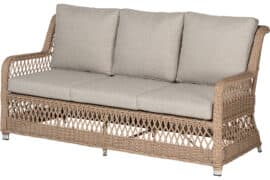 Alternative view of Sofie sofagruppe 3+1+1 m/bord - åpen flett - Vareprøve