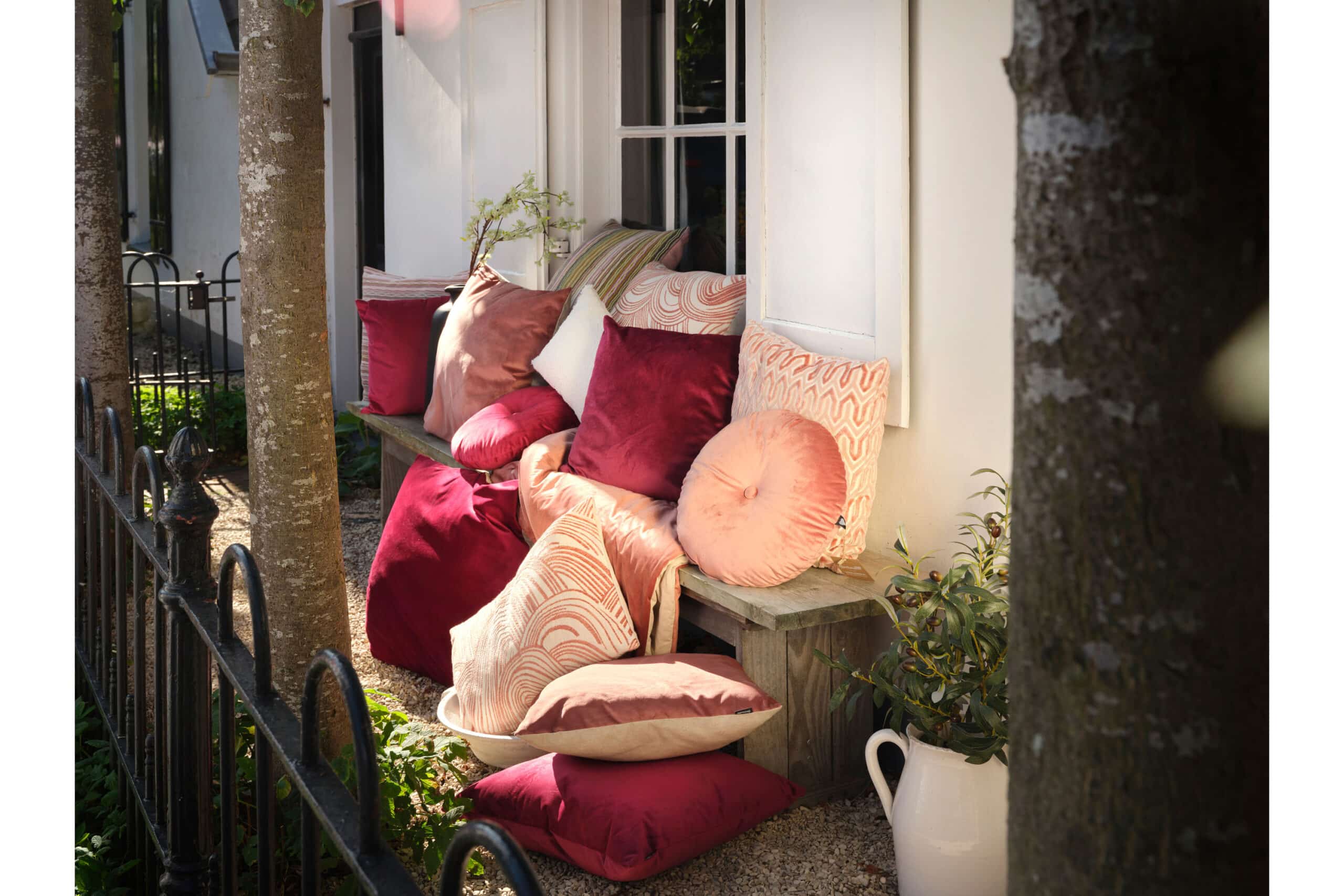 Cloe pyntepute 50x50 - pink Cloe pyntepute 50x50 - pink - Bilde 2