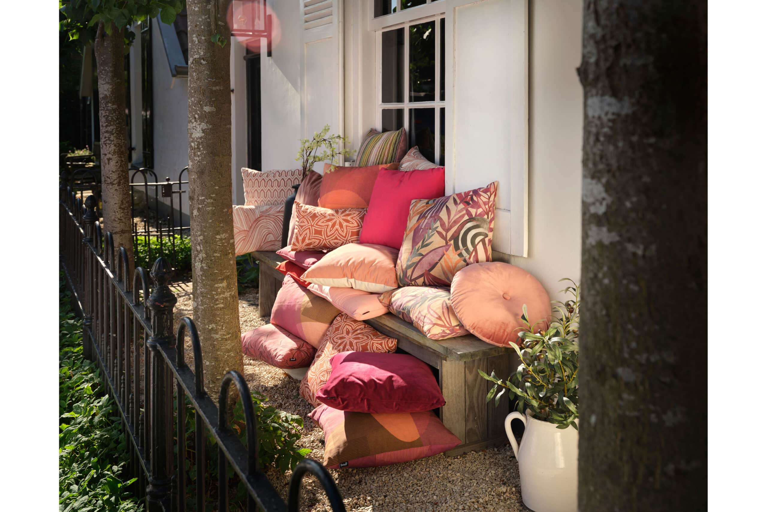Cloe pyntepute 50x50 - pink Cloe pyntepute 50x50 - pink - Bilde 3