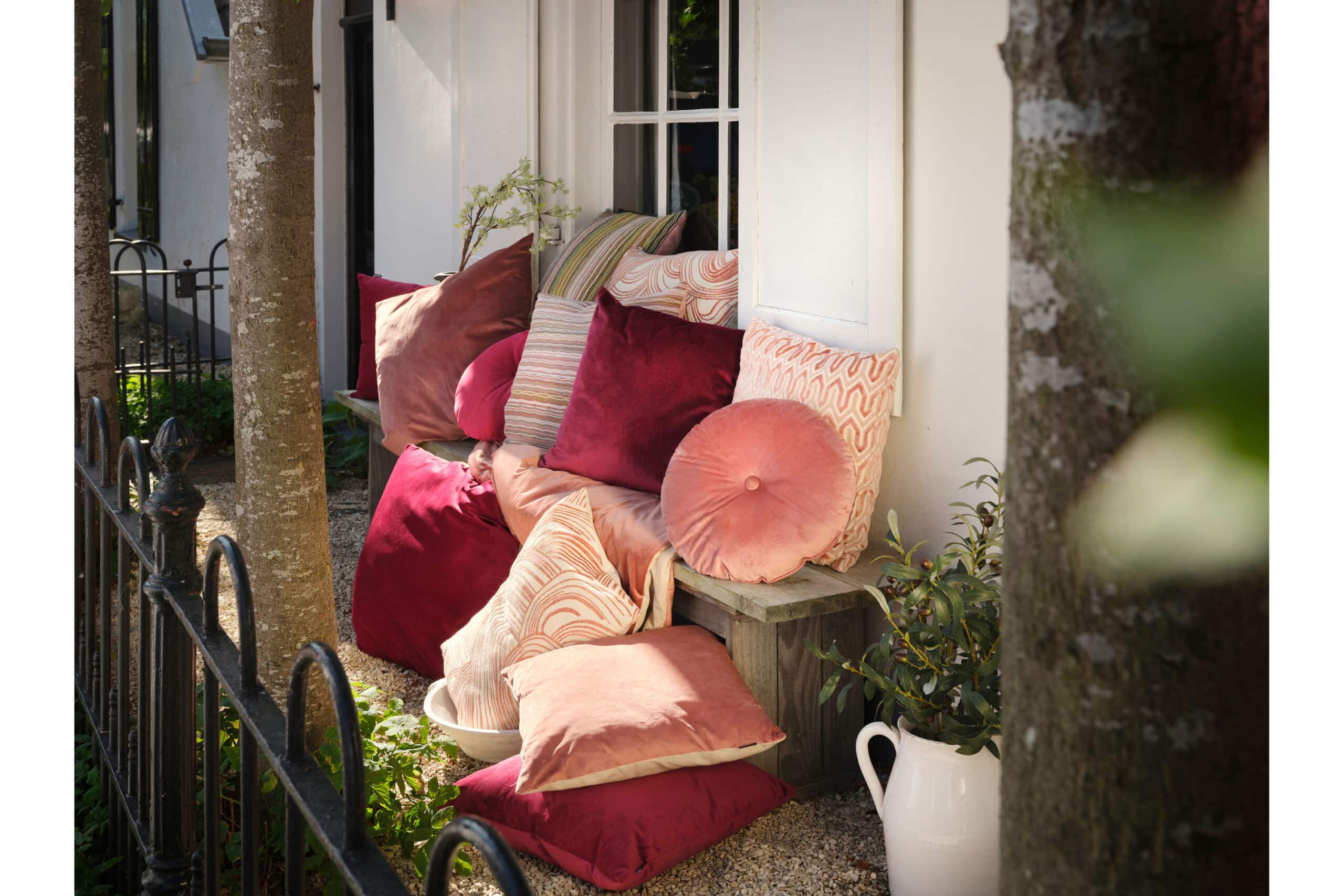 Cloe pyntepute 50x50 - pink Cloe pyntepute 50x50 - pink - Bilde 5