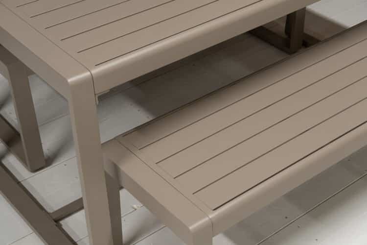 Campelo spisebord - sand - Bilde 4