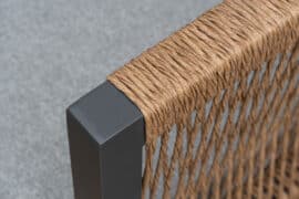 Cadley hjørnesofa m/bord - antrasitt