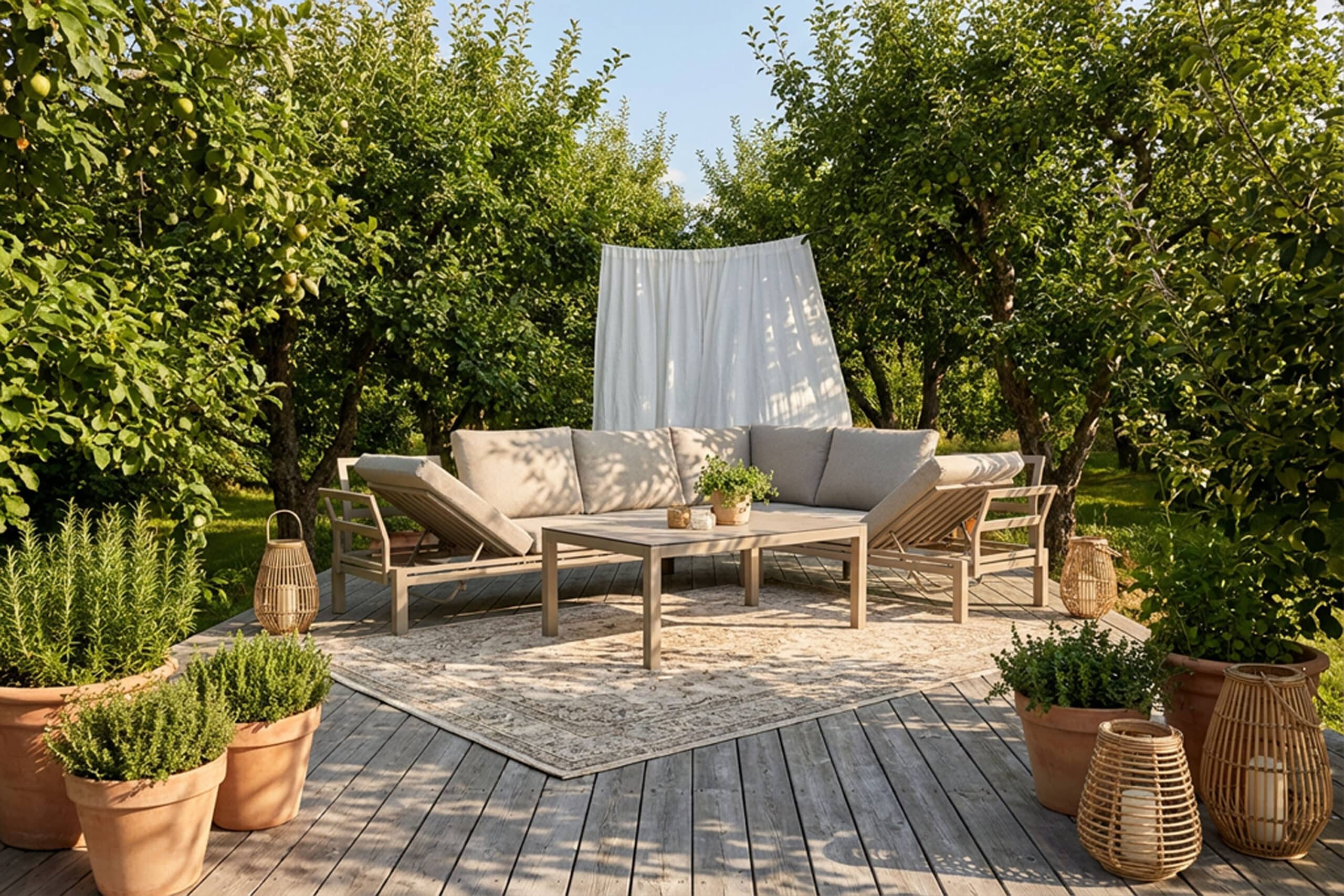 Arkolla hjørnesofa m/bord - sand Arkolla hjørnesofa m/bord - sand - Bilde 2