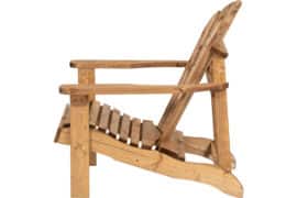 Breive adirondackstol - Brunimpregnert furu