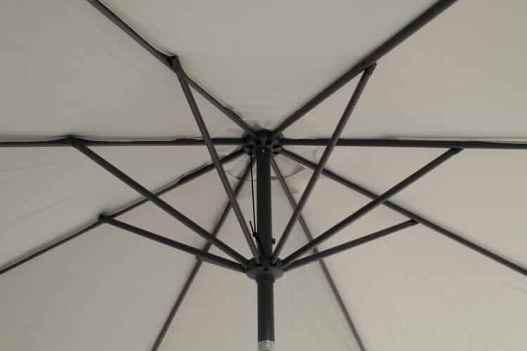 Sun Line parasoll Ø300 autotilt - light grey - Bilde 3