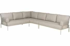 Miami hjørnesofa med bord - krem - Vareprøve Miami hjørnesofa med bord - krem - Vareprøve