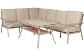 Darlington Hjørnesofa 2V3 m/bord - sand - vareprøve