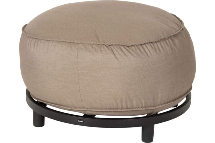 Emma Puff - Sunbrella Taupe Chiné - vareprøve
