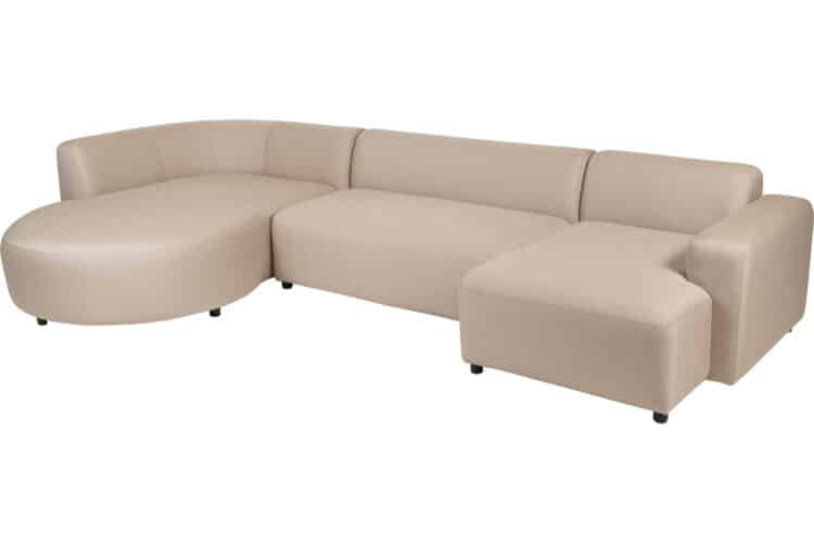 Organic loungesofa med sjeselong - Sunbrella Kalk - Vareprøve