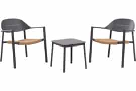 Rockport terrassesett - antrasitt