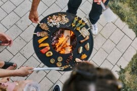 Bowl 57 bålpanne/grill høy