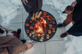 Bowl 57 bålpanne/grill høy