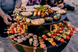 Alternative view of Bowl 57 bålpanne/grill høy