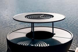 Bowl 70 bålpanne/grill høy