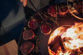 Alternative view of Bowl 70 bålpanne/grill lav