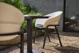 Tubb bistro table 70x70 black