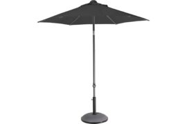 Solar easy-up parasoll Ø200 - royal grey
