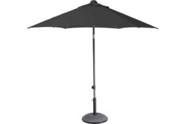 Solar easy-up parasoll Ø250 - royal grey