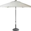 Solar easy-up parasoll Ø300 - light grey
