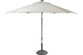 Solar easy-up parasoll Ø300 - light grey