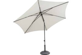 Alternative view of Solar easy-up parasoll Ø300 - light grey