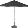 Solar easy-up parasoll Ø300 - royal grey