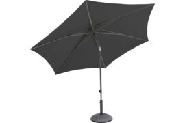 Alternative view of Solar easy-up parasoll Ø300 - royal grey