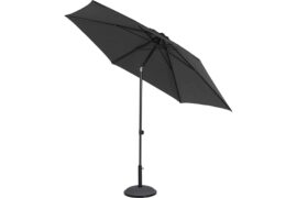 Alternative view of Solar easy-up parasoll Ø300 - Olefin "Granitt"