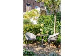 Tubb bistro table 70x70 black