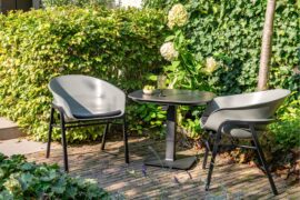 Alternative view of Tubb bistro table 70x70 black