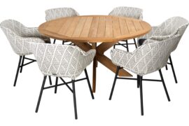 Alternative view of Vigerø Spisebord Ø150 m/kryssben