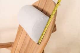 Luxe hodepute for adirondack stol